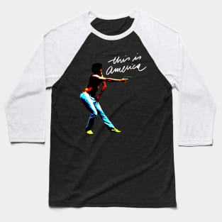 THIS IS AMERICA Baseball T-Shirt